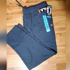 ⭐️ HOST PICK ⭐️ BRAND NEW Men's fila Jogger pants blue draw string size 3XL